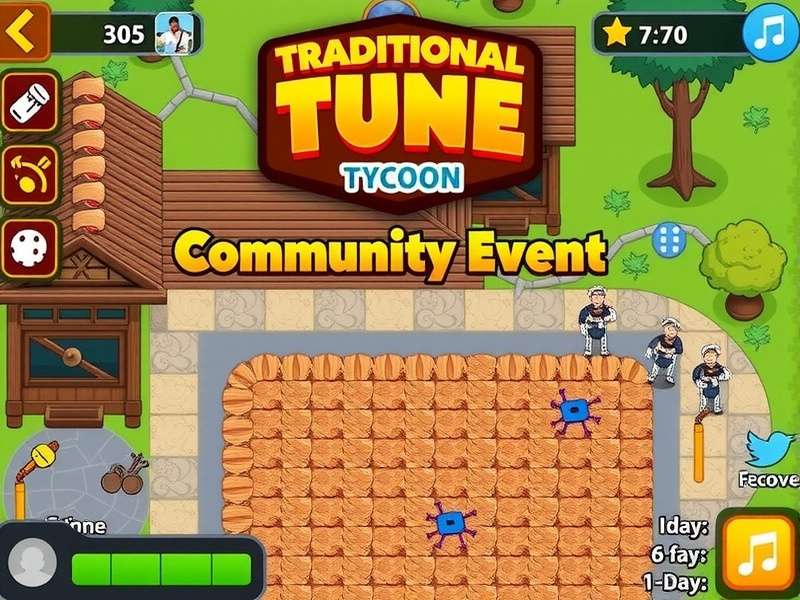 Traditional Tune Tycoon Gameplay Screenshot